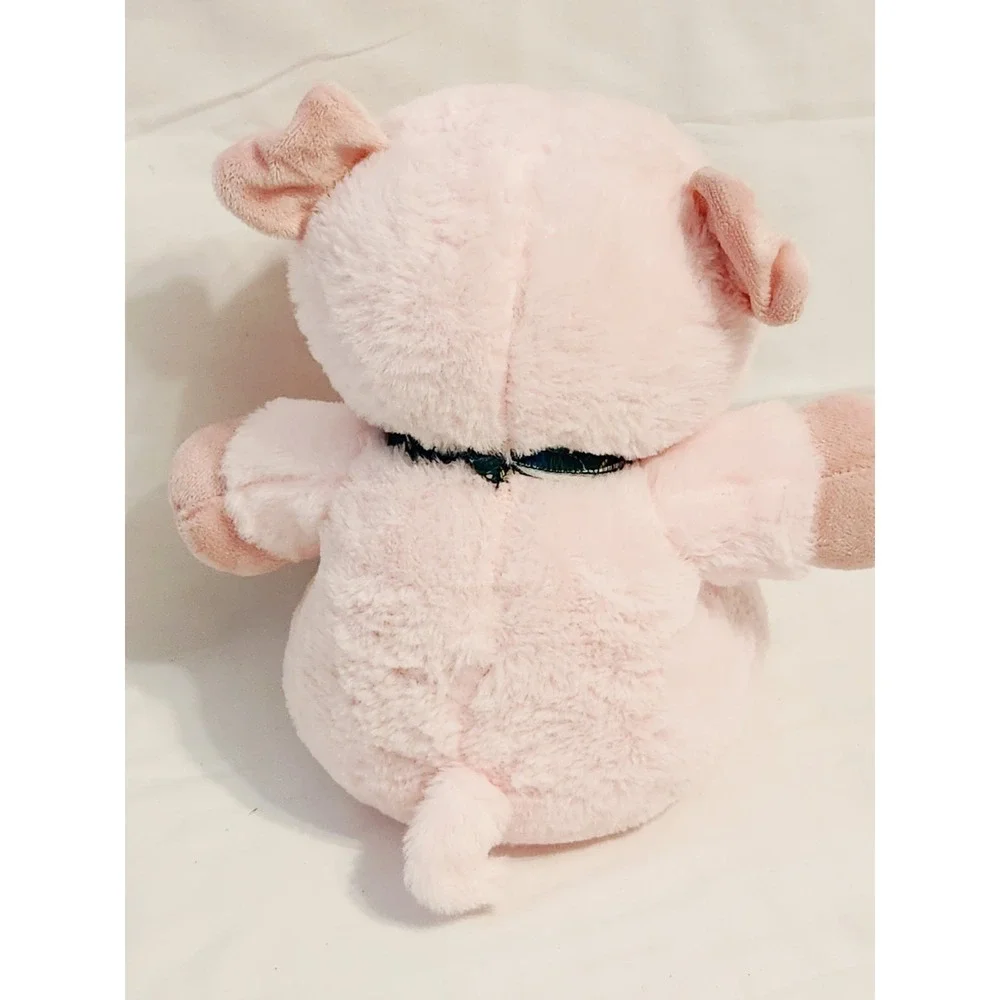 Petsmart Pink Pig Plush Wish Squeaker Xmas Bandana Farm Stuffed Animal Toy
